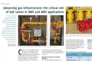 critical role of ball valves in rms and mrs, gaz altyapısını geliştirmek,Advancing gas infrastructure,gaz altyapısı