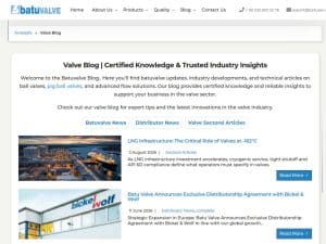 Valve Blog