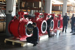 Api 6D Split Body Floating Trunnion Ball Valve Gallery - 6