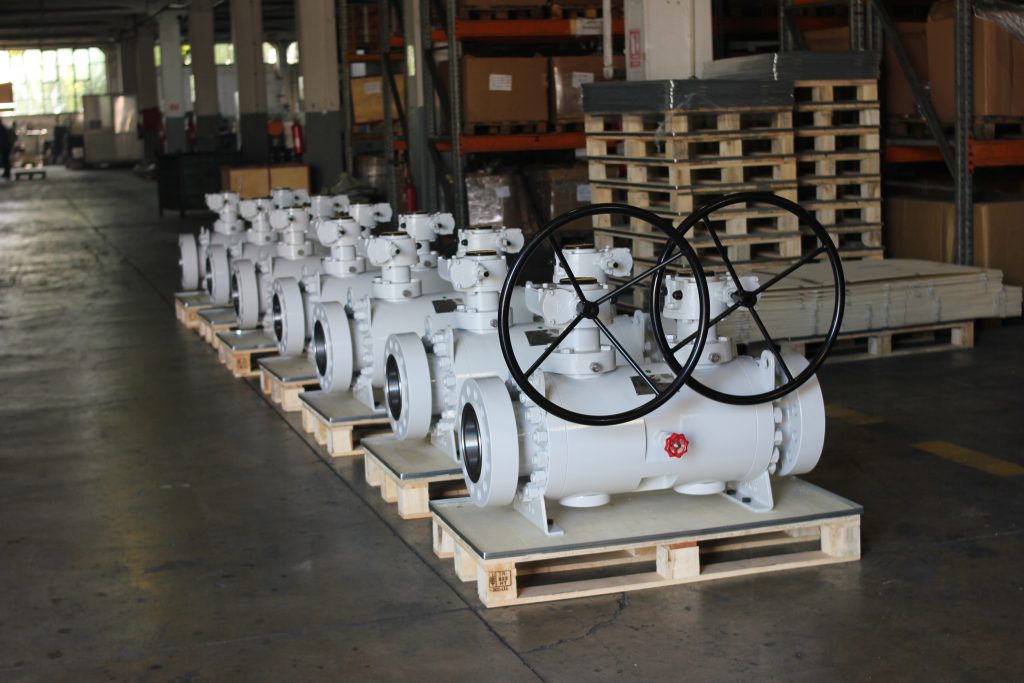 batuvalve api 6d dbb ball valve
