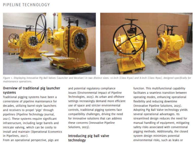 Valve World Magazine June Pig Ball Valve Technology, Valve World Haziran
