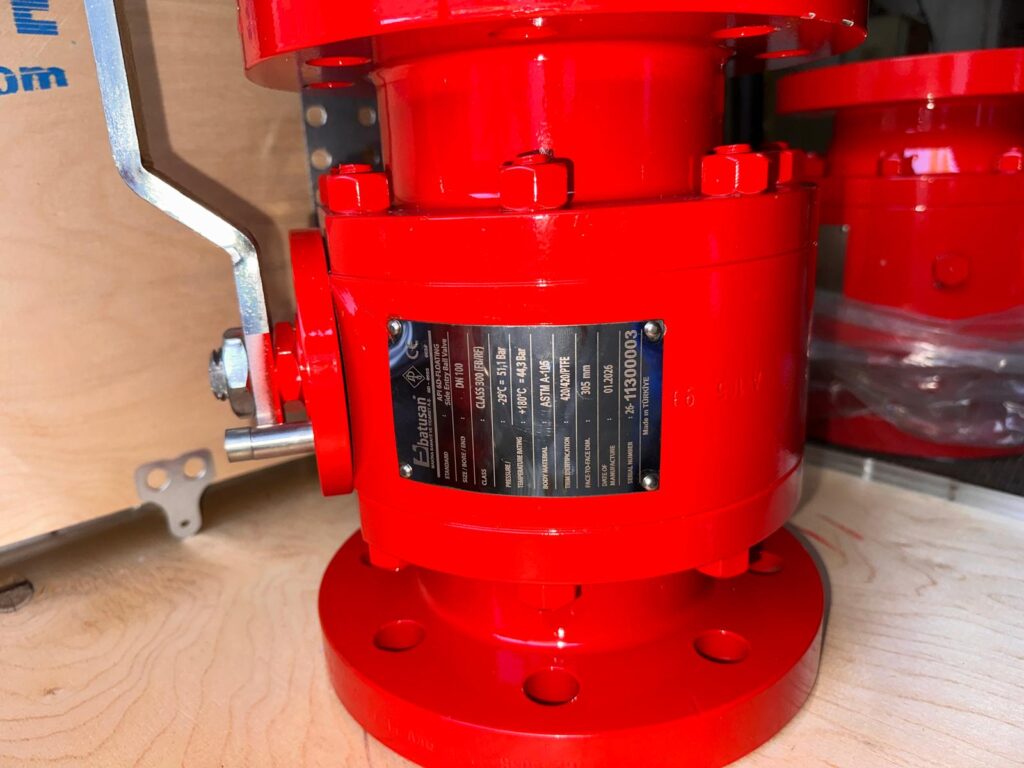 GENUINE BATU VALVE API 6D PRODUCTS
