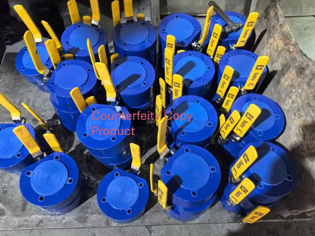 Counterfeit Batu Valve