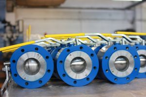 Burak Type Wafer Mono Block Ball Valve Gallery - 11