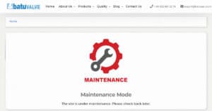 Maintenance