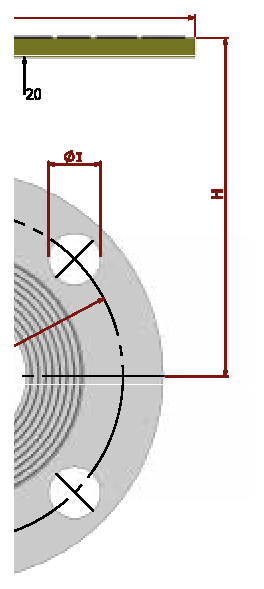 PN 150 Reduction Bore/Flanged — operating positions