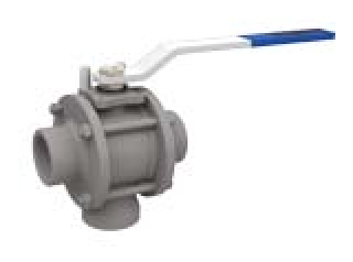 PN 16/40 3 Y- L Full Bore/Threaded (Steel) — valve views