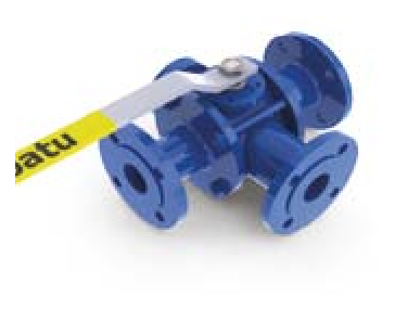 PN 16/40 3 Y-T Full Bore/Flanged — valve views