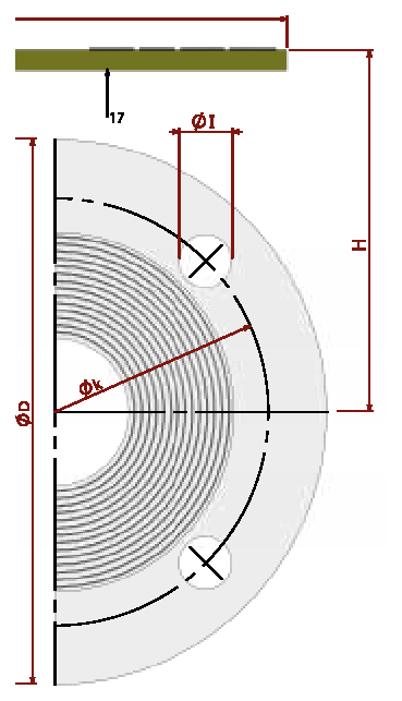 PN 25 Reduction Bore/Flanged — operating positions